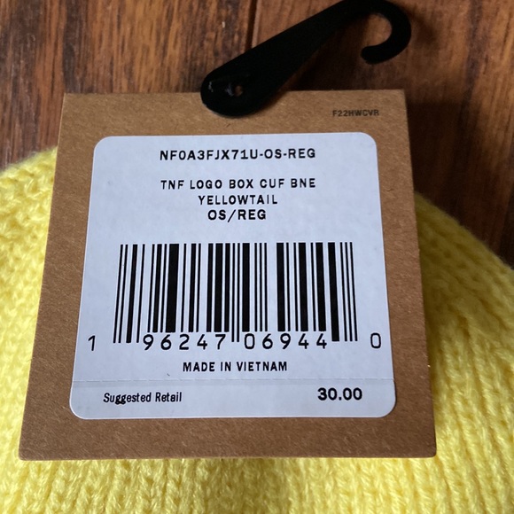 The North Face logo box cuffed beanie - Picture 2 of 4